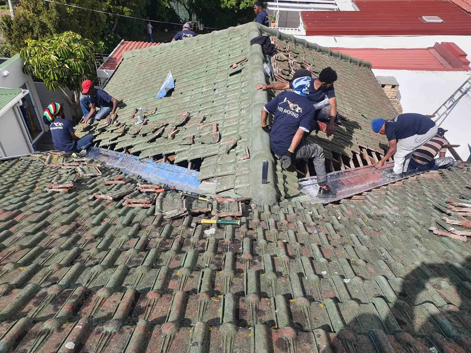 Valley Repair and Roof Painting