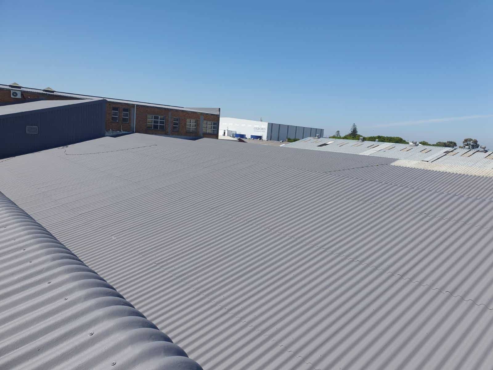 Asbestos Factory Roof Sealing Encapsulation